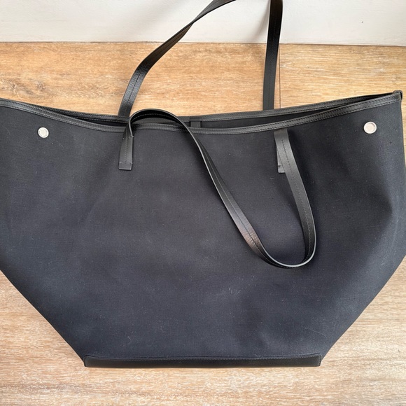The Row Canvas Park Tote - Black - Picture 11 of 16